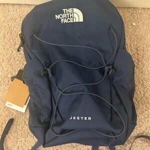 North Face Jester Backpack Navy BRAND NEW WITH TAG!
